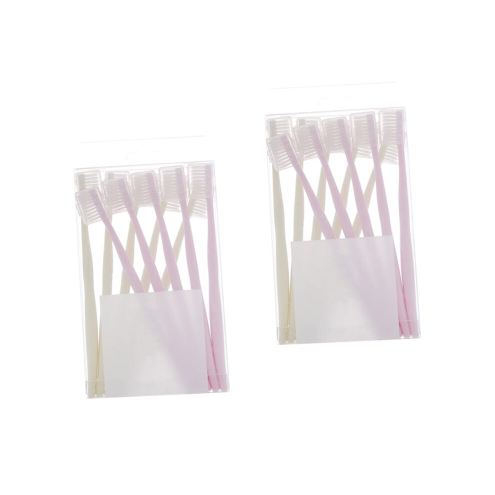 20Pack Soft Bristle Bamboo Toothbrush Set with Travel Cases Eco Friendly Oral Care for Adults
