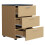 Wooden bedside table drawer Testalo 2