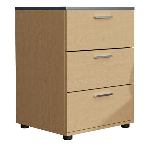 Wooden bedside table drawer Testalo 2