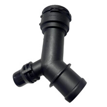 Engine Coolant Hose Connector ABS 8W0122293A Leak Proof Car Coolant Pipe Adapter for Automotive