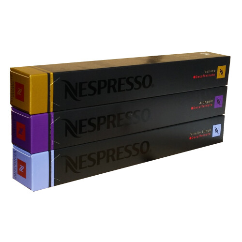 Nespresso Nespresso Decaffeinato Variety, 30 Capsules