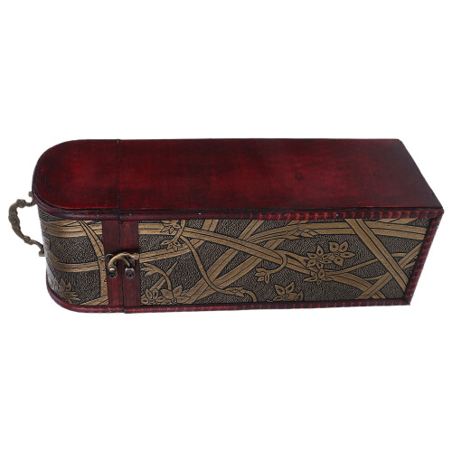 3Pcs Retro Wooden Carrier Multi Color Decorative Box 2