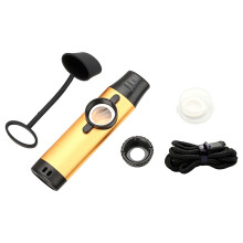 Goldenes Kazoo Aus Metall Mit ABS Für Erwachsenen-Musikspiele