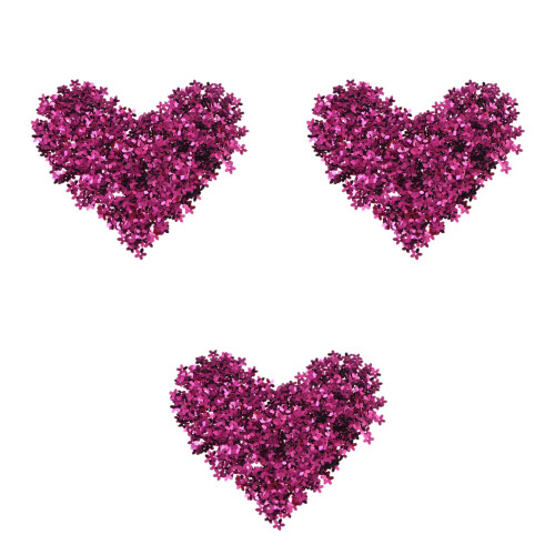 2400Pièces Décorations Vêtements Couture Patchs Sequins Violet Élégant 2