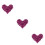 2400Pièces Décorations Vêtements Couture Patchs Sequins Violet Élégant 9