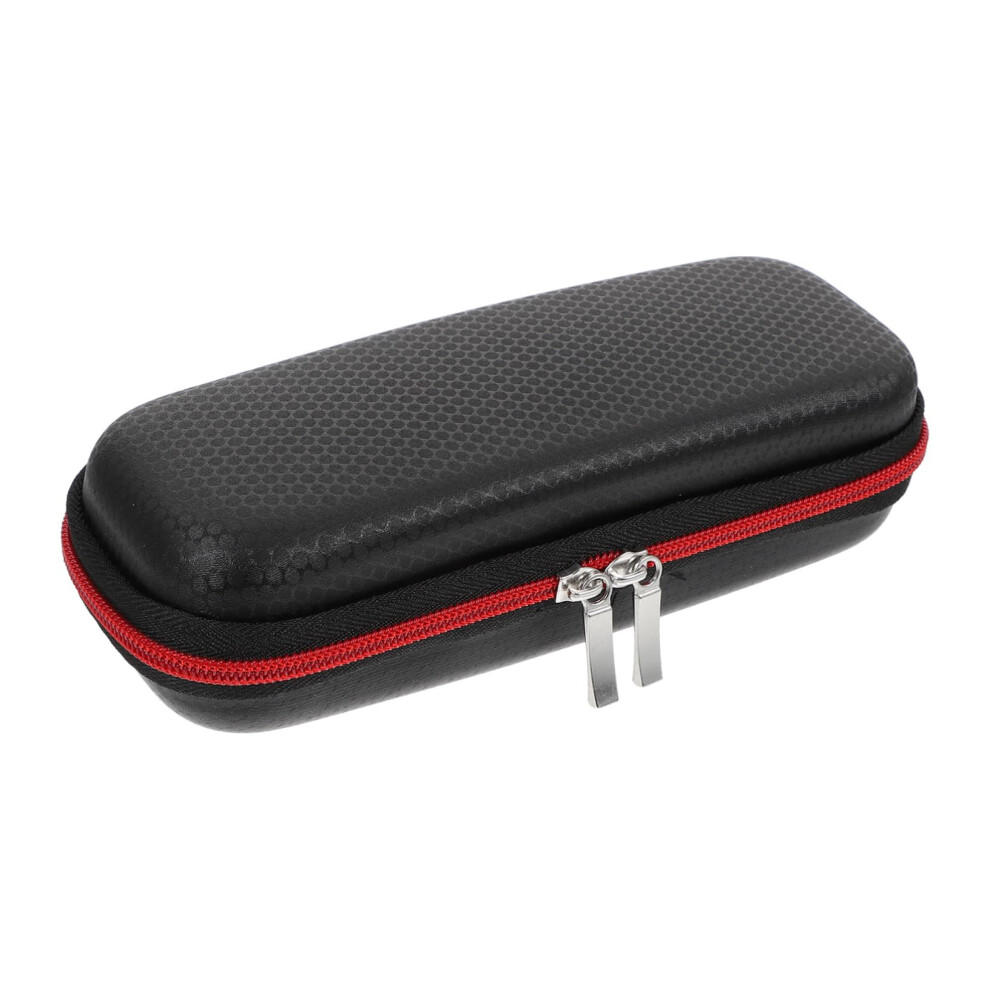 Waterproof Leather EVA Toothbrush Travel Case and Electric Holder for Trips and Camping