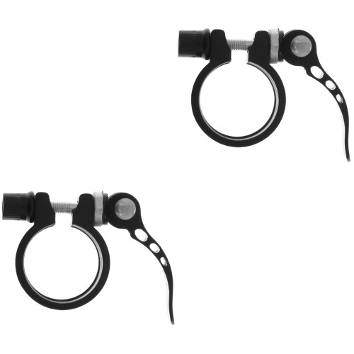 2Pièces Colliers Serrage Noir, Ajustable Outils 2