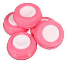 5Pièces Bouchons Silicone Rose Imperméables Pour En