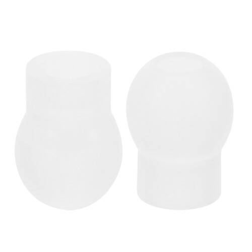 5Paires Oreillettes Silicone Blanches Pour Stéthoscope