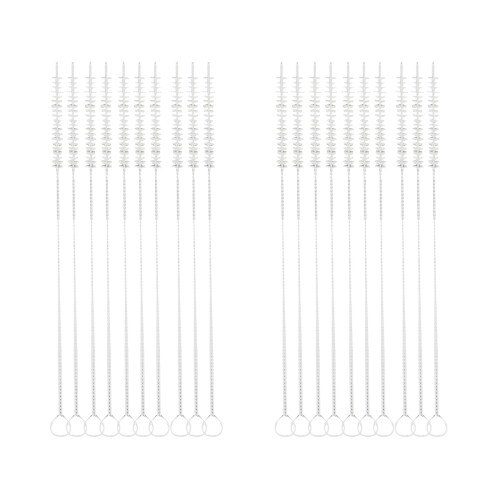 20Pièces Brosse Nettoyage Bébé Sécurisée Blanche 1