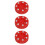 3Pièces Palets Hockey Roller Usage Pro Entraînement 7