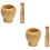 2Ensembles Mortier Pilon En Bois Grande Cuisine 4