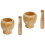 2Ensembles Mortier Pilon En Bois Grande Cuisine 2