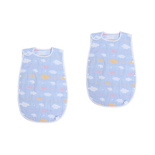 2Pièces Bavoir Bébé Coton Doux 2