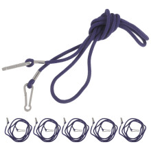 6Pièces Attaches Mitaines Enfant Pour Sports D'hiver En Nylon