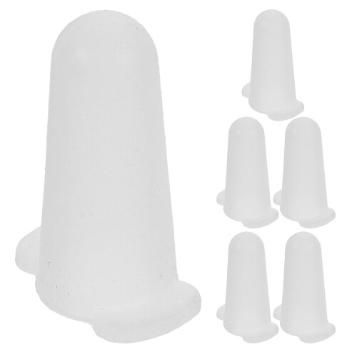 6Pièces Couvercles Tubes Glaçage Silicone Universels