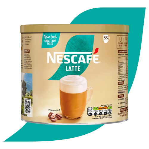 NESCAF? Latte Instant Coffee 1kg Tin 1