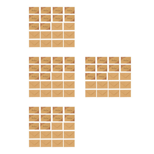 40Pièces Cartes Kraft Élégantes Pour Et Occasions 2