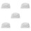 20Pièces Accessoire Tressage Corde Durable Recyclable 6