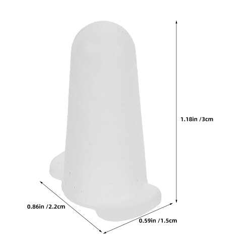 6Pièces Couvercles Tubes Glaçage Silicone Universels 1