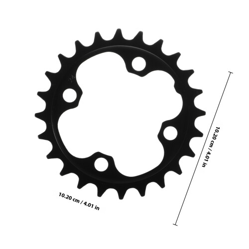 Plateau Réparation Chromoly Noir Pignon Durable 1