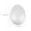 40Pcs White Foam Easter Eggs DIY Craft Decor Unpainted Egg Ornaments 10