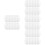 40Pcs White Foam Easter Eggs DIY Craft Decor Unpainted Egg Ornaments 7