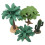 12Pièces Mini PVC Vertes Pour Décoration Intérieure Diorama 1