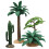 12Pièces Mini PVC Vertes Pour Décoration Intérieure Diorama 2