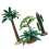 12Pièces Mini PVC Vertes Pour Décoration Intérieure Diorama 3