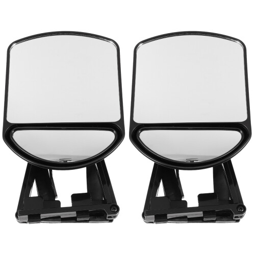 2Pièces Extension Towing Noir Convexes Auto Ajustables 1