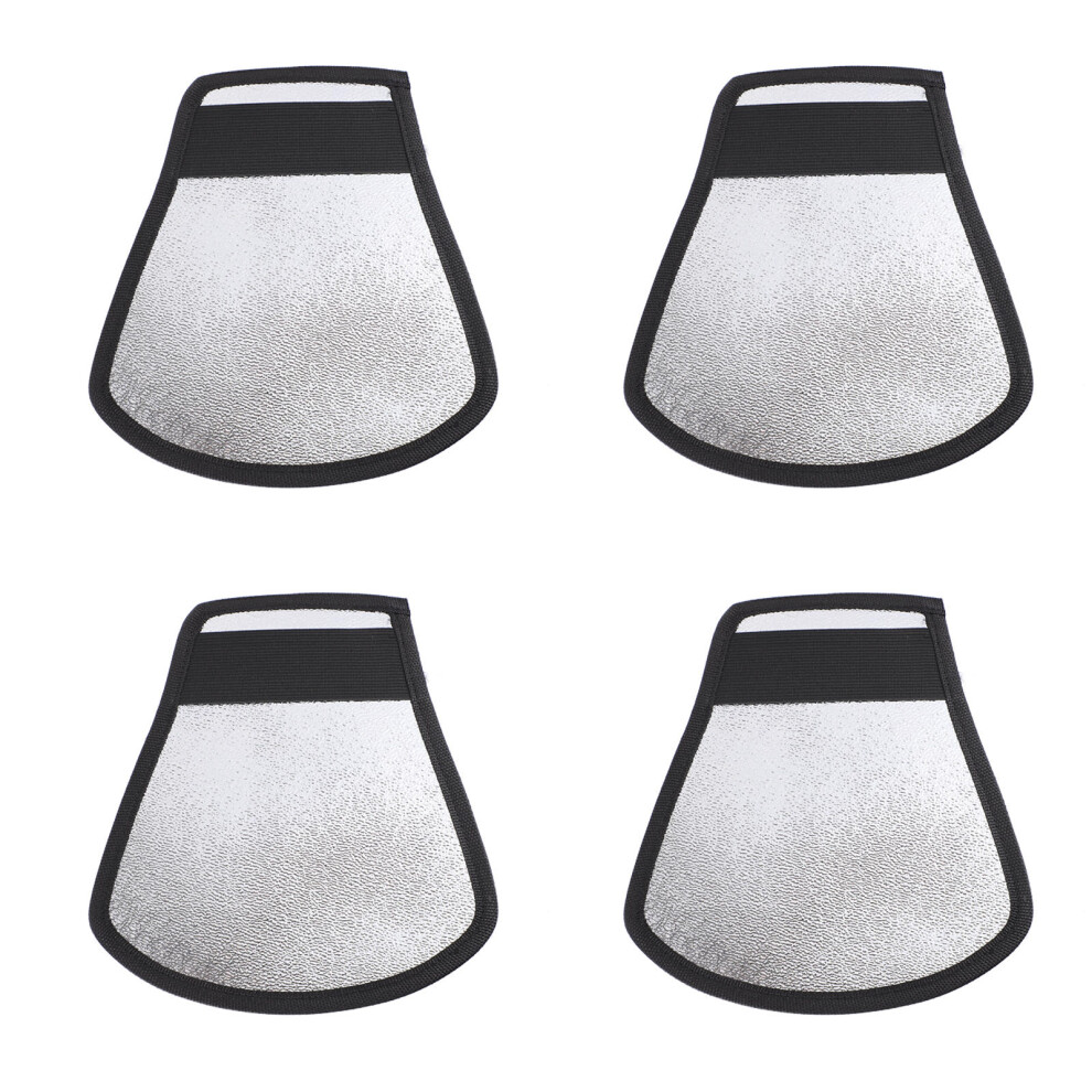 8Pcs Compact Photography Reflector Diffuser For Portraits Black/Light 3632145403919
