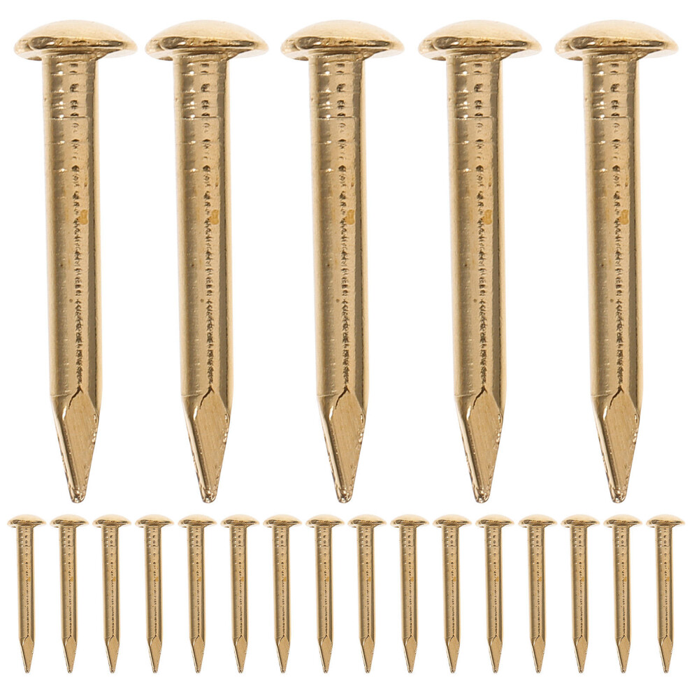 5Packs Copper Small Nails For Wood Diy Picture Hanging Golden Nails 3632145403582