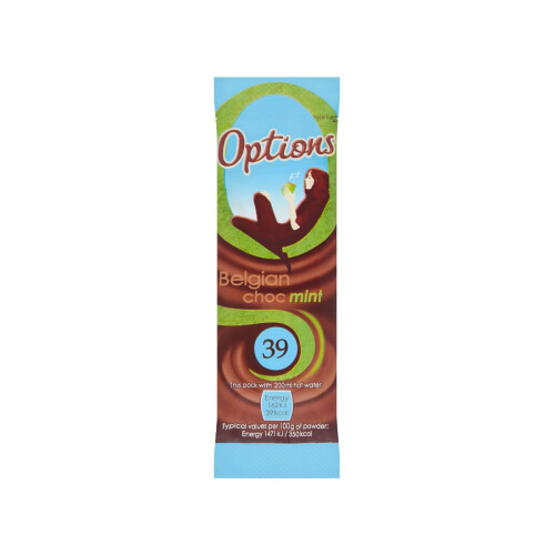 Twinings Options Belgian Mint Chocolate Sachets - Pack of 30