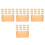 400Pcs Mini Loaf Pan Disposable Paper Liners for Bread Cake Baking 6