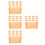 400Pcs Mini Loaf Pan Disposable Paper Liners for Bread Cake Baking 10