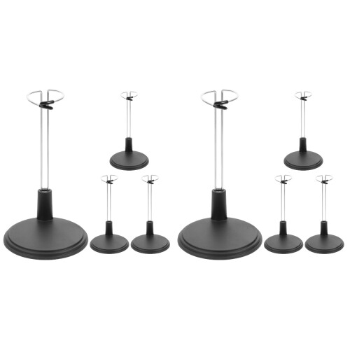 8 Pcs Adjustable Action Figure Stand Doll Support Bracket 1
