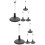 8 Pcs Adjustable Action Figure Stand Doll Support Bracket 7