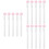 15Pcs Durable Pink Concealer Makeup Tools Powder for Dry Wet Use 6