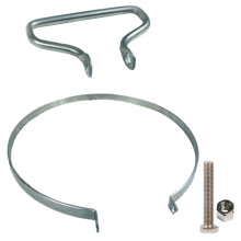3Pcs Silver Metal Chopping Board Ring Anti-Crack Kitchen Board Hoop