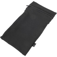 4Pcs Black Sports Phone Arm Bands for Running Gym Flexible Polyester