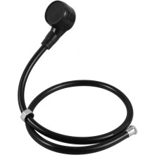 3Pcs Water-Saving Black Shower Hose for Shampoo Sink and Barber Use