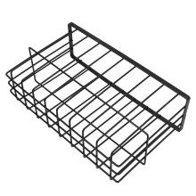 4Pcs Black Iron Multi Functional Kitchen Storage Basket Organizer
