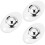 3Pcs Kitchen Egg Divider Stainless Steel Separator for Cooking 5