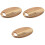 3Pcs Wood Cutting Boards for Kitchen Rustic Portable Serving Boards 7