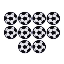 20Pcs Durable Soccer Cloth Patches Iron on Sewing for Clothes Garments