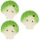 3Pcs Durable Ceramic 6-Hole Ocarina for Kids Beginner Practice Gift 6