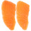4Pièces Modèles Saumon Orange Simulation Haute Qualité Décoration 1
