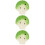 3Pcs Durable Ceramic 6-Hole Ocarina for Kids Beginner Practice Gift 7