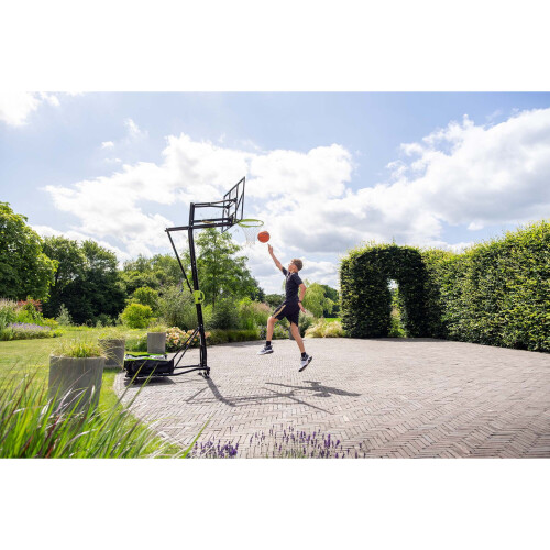 EXIT TOYS EXIT Galaxy Portable Basketball Backboard on Wheels with Dunk Hoop 1